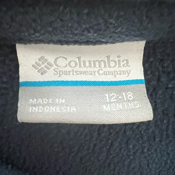 Columbia Charcoal Fleece Outerwear - Picture 3 of 3